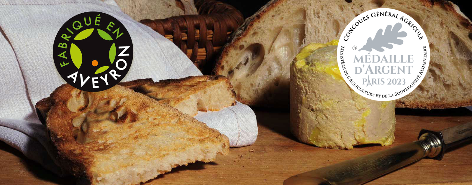 Le foie gras de canard entier en conserve reçoit la médaille d'argent au Concours Général Agricole de Paris en 2023